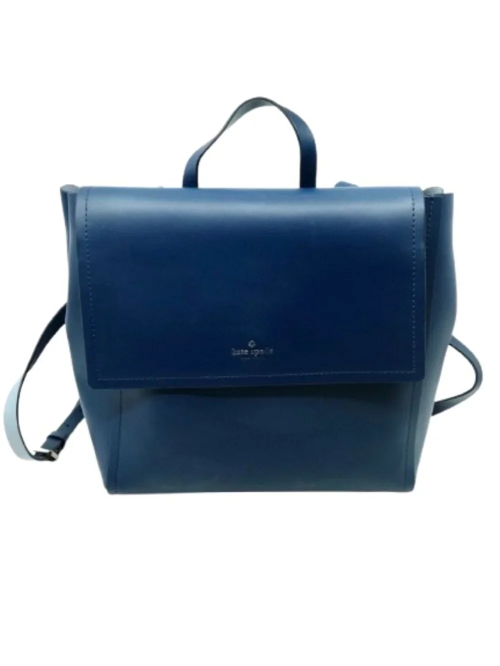 KATE SPADE~sommerville road megyn~NAVY BLUE/BLUE LEATHER BACKPACK
